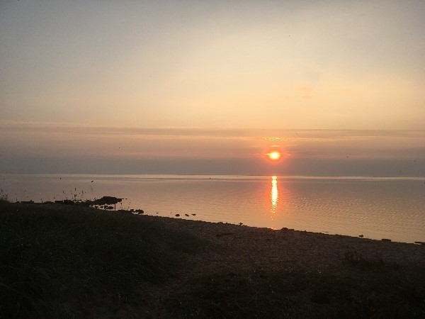 Solnedgang